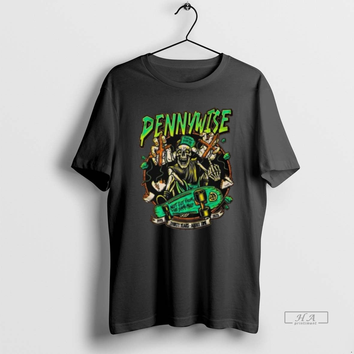Trendy Pennywise Same Old Story Long Sleve Tee Designer Design