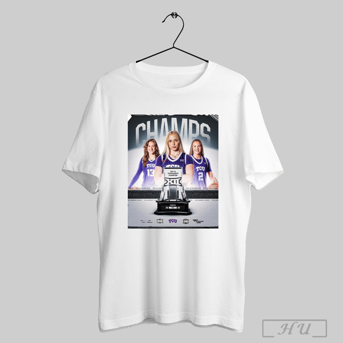 Trendy Poster Congrats Tcu Basketball Claiming 2025 Phillips 66 Big