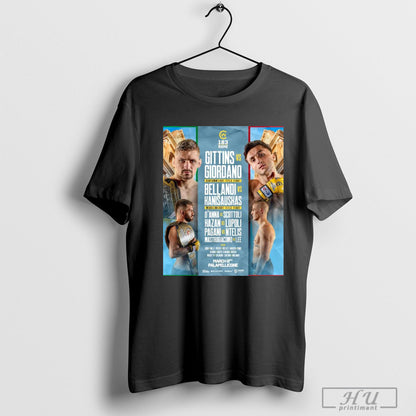 Trendy Poster Gittins Vs Giordano Bantamweight Title Fight Bellandi