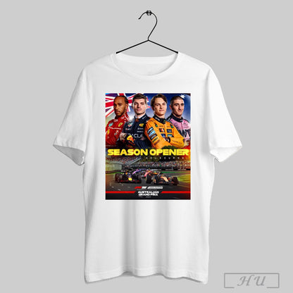 Trendy Poster Race Week Season Opener Melbourne Formula 1 Australian
