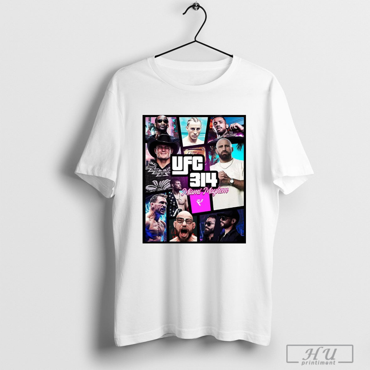 Trendy Poster Ufc 314 Miami Mayhem It All Kicks Off Vegas Alexander
