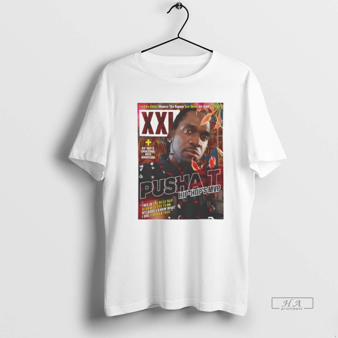 Trendy Pusha T Hip Hops Mvp This Is Best Rap Album Year Tee Exclusive