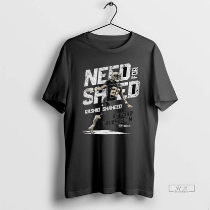 Trendy Rashid Shaheed New Orleans Need Sheed 2025 Long Sleve Shirt