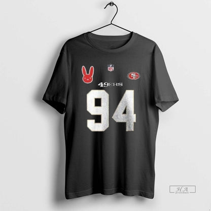 Trendy San Francisco 49Ers X Bad Bunny Super Bowl 2026 Football