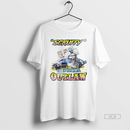 Trendy Scruffy Outlaw Tee Stylish Look