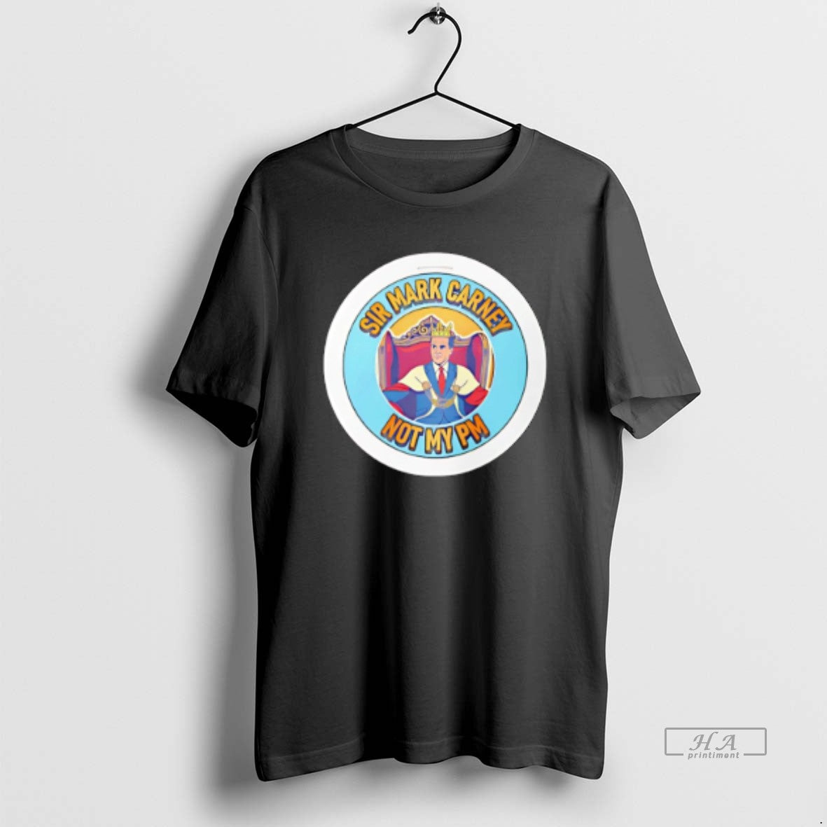 Trendy Sir King Mark Carney Not My Pm Sweatshirt Trendy Art