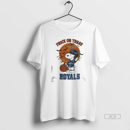Trendy Snoopy Kansas City Royals Trick Or Treat Mlb Halloween 2025
