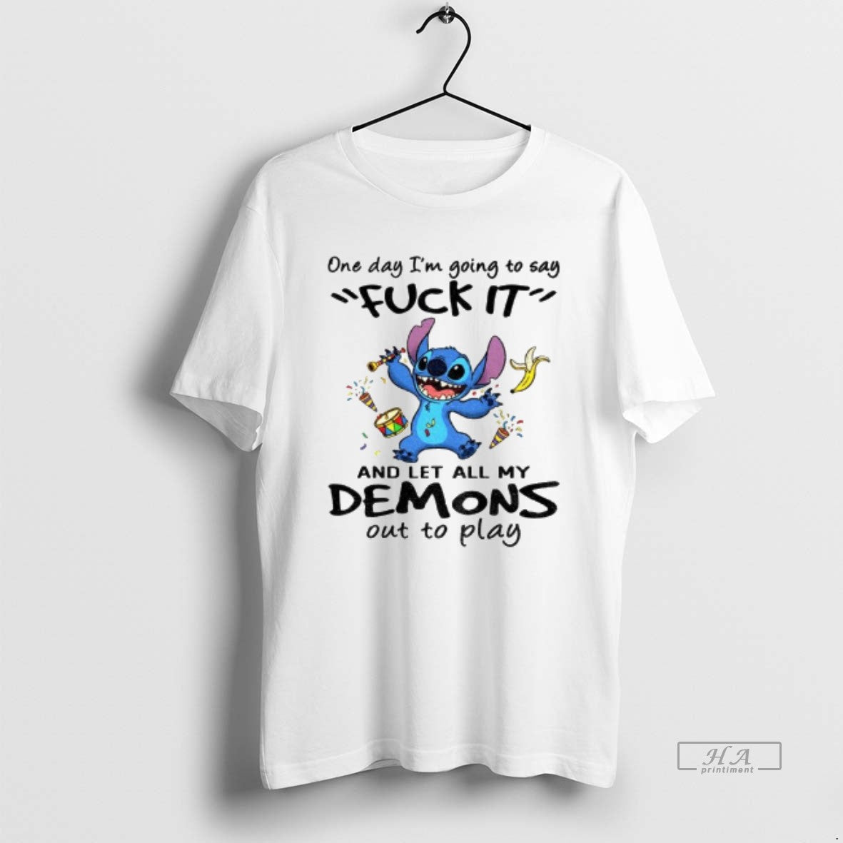 Trendy Stitch One Day Im Going To Say Fuckit And Let All My Demons