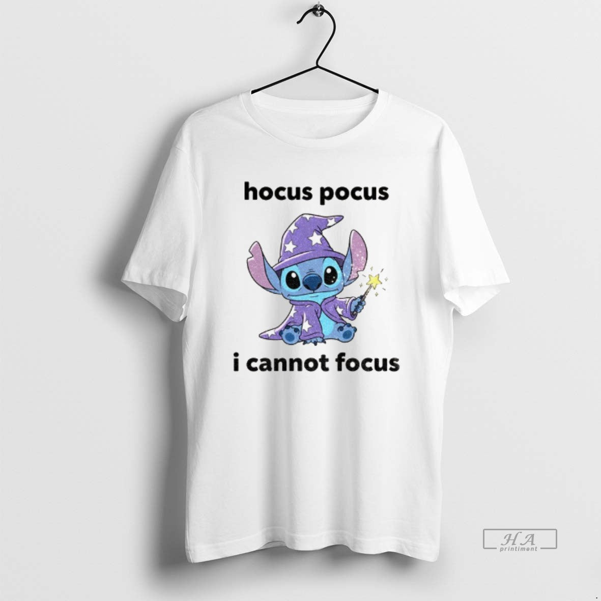 Trendy Stitch Witch Hocus Pocus I Cannot Focus Long Sleeve Classic