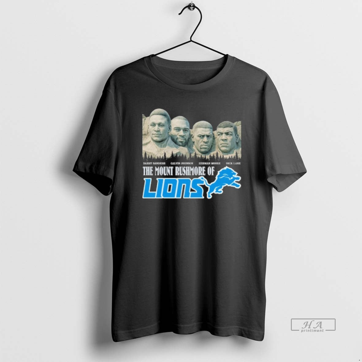 Trendy Mount Rushmore Detroit Lions Legends Tank Top Premium Apparel