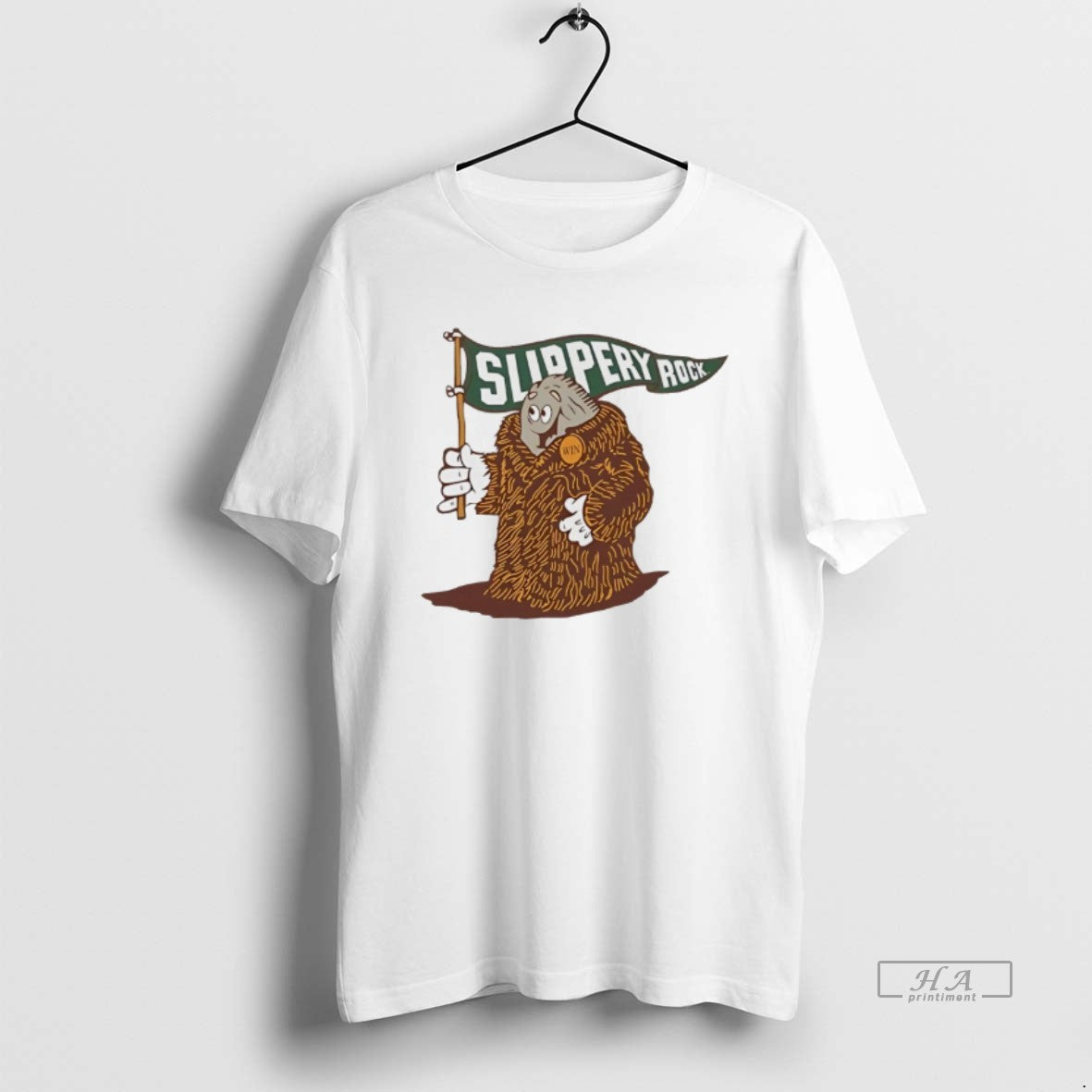 Trendy Rock Slippery Rock Mascot Long Sleeve Elegant Look
