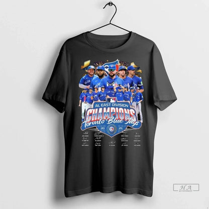 Trendy Toronto Blue Jays 2025 Al East Division Champion Team