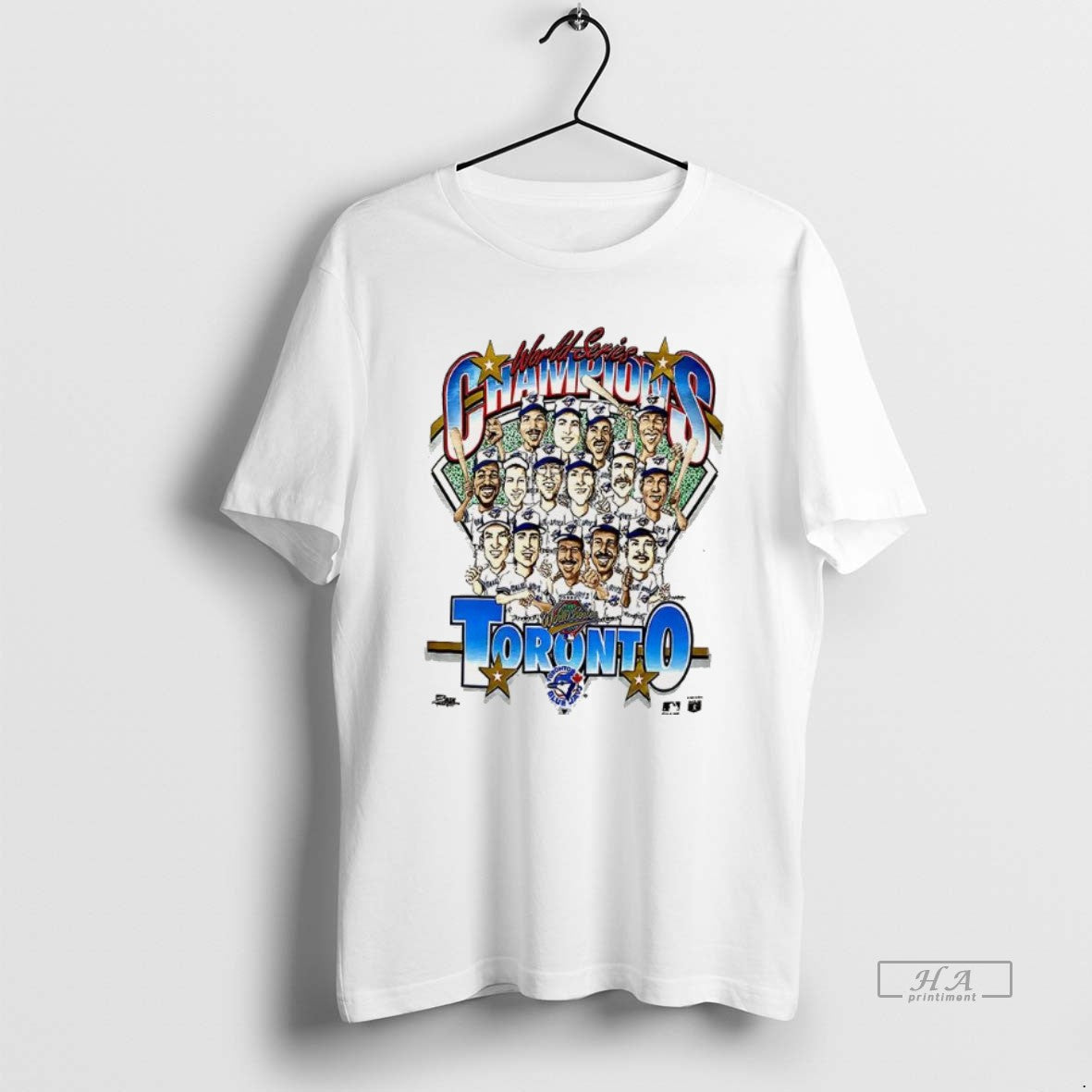 Trendy Toronto Blue Jays World Series Champions Caricature 1992 Tank