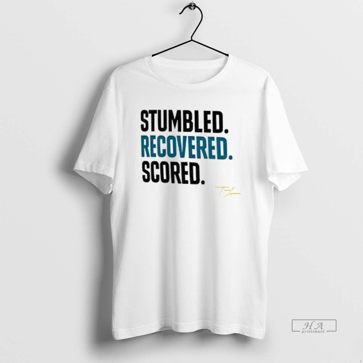 Trendy Trevor Lawrence Jacksonville Jaguars Stumbled Recovered Scored
