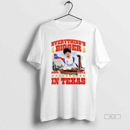 Trendy Tsunoda Yuki Everythings Bigger Texas Austin Hoodie Authentic