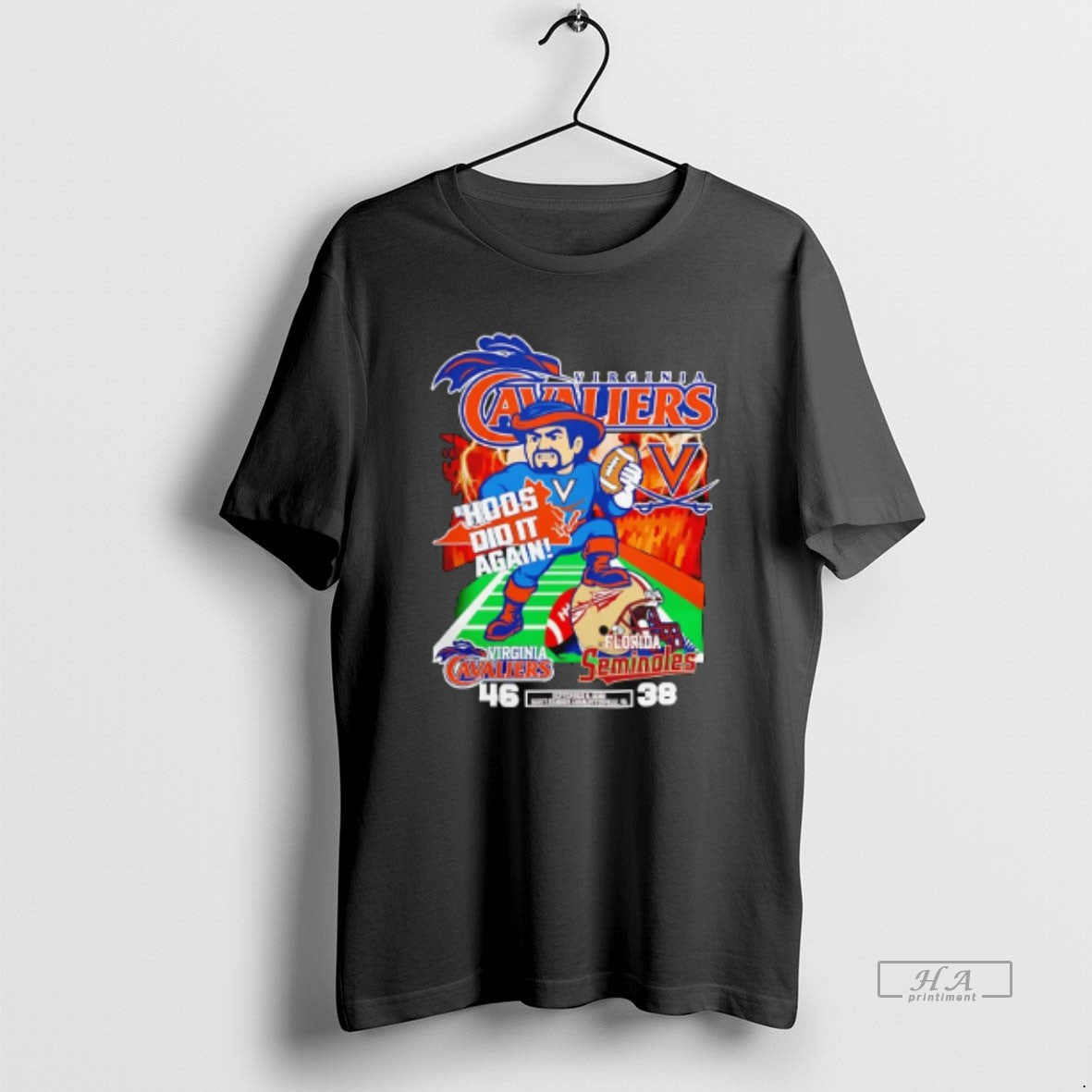 Trendy Virginia Cavaliers 46 38 Florida State Seminoles Hoos Did It