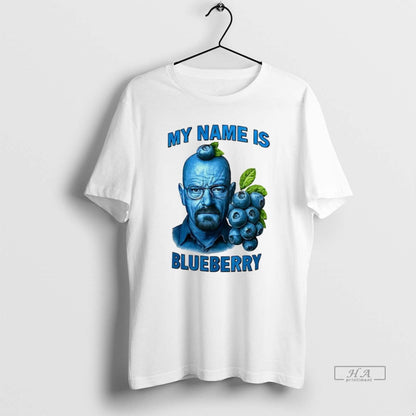 Trendy Walter White My Name Is Blueberry Sweatshirt Elegant Style