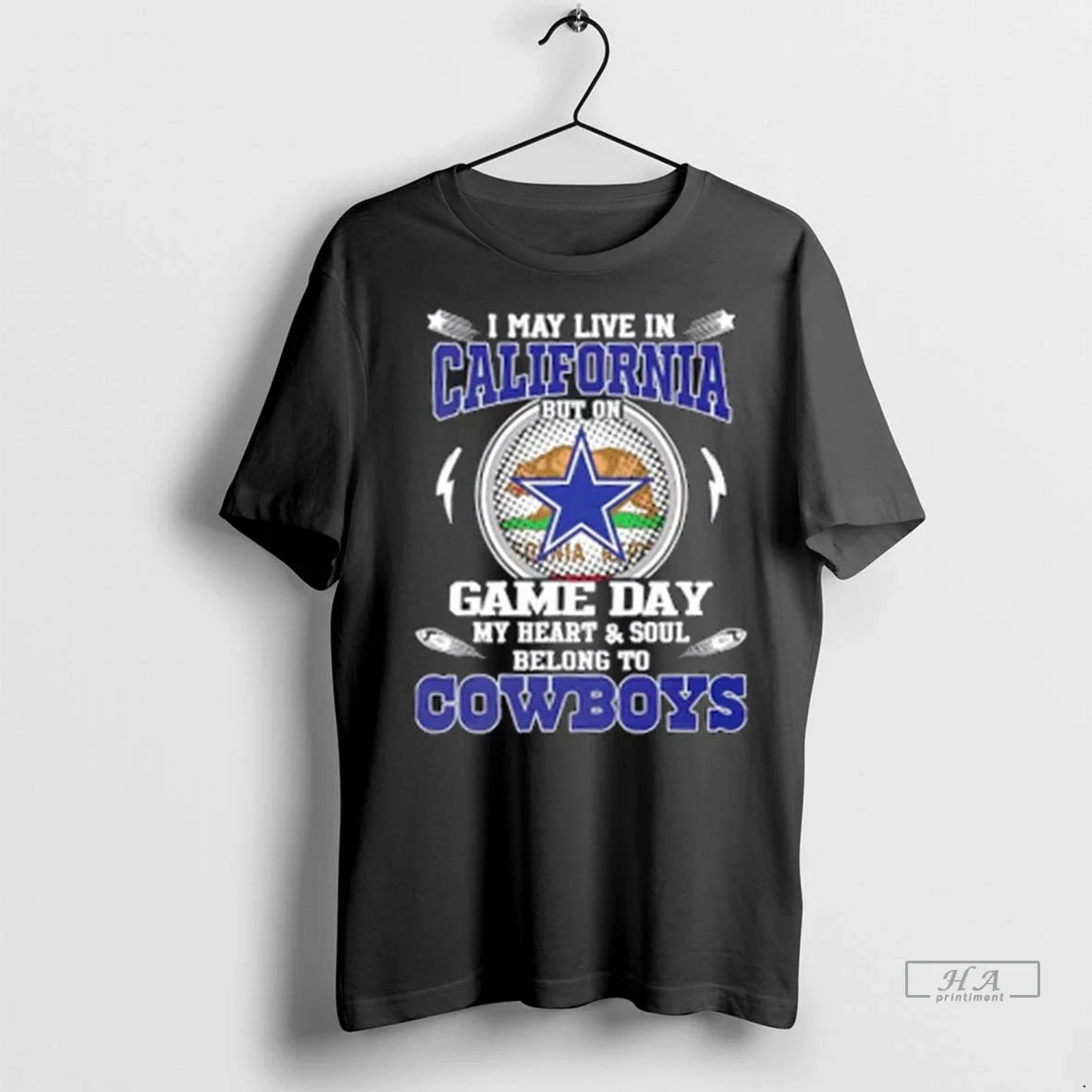 Trendy May Live California But Game Day My Heart And Soul Belongs To