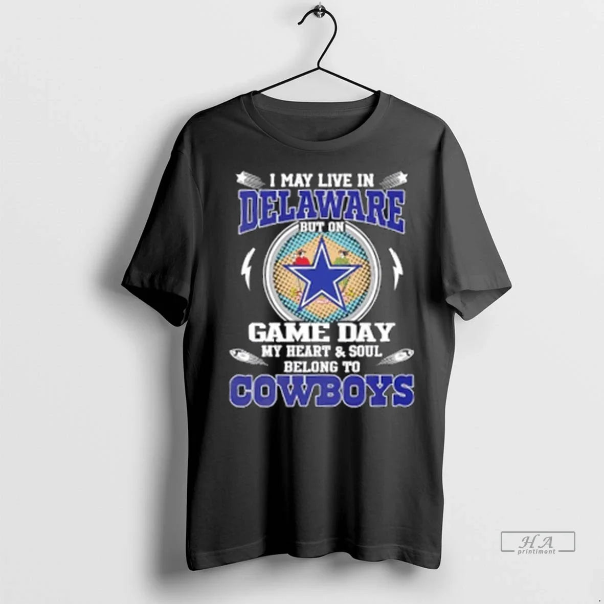 Trendy May Live Delaware But Game Day My Heart And Soul Belongs To