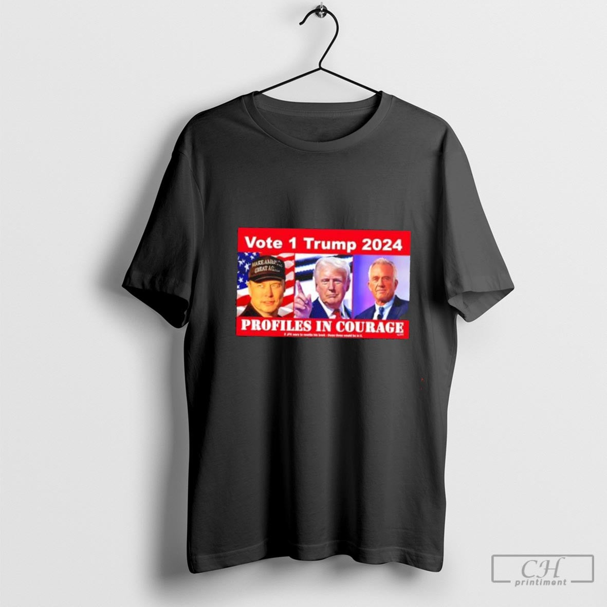 Trump Musk Kennedy Vote 1 Trump 2024 Profiles Courage Sweatshirt