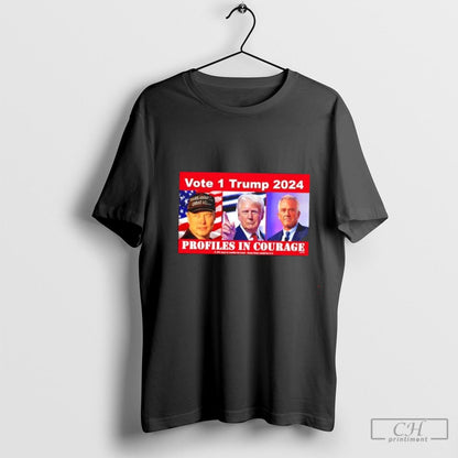 Trump Musk Kennedy Vote 1 Trump 2024 Profiles Courage Sweatshirt