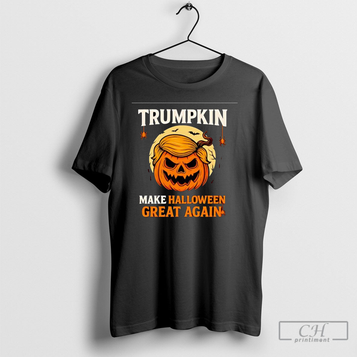Trumpkin Make Halloween Great Again Parody TShirt Classic Look