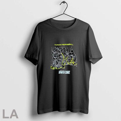 Tsunami Preparedness City Santa Cruz Tee Modern Outfit