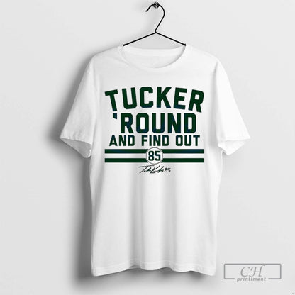 Tucker Kraft Tucker Round And Find Out Number 85 Signature Ladies Tee