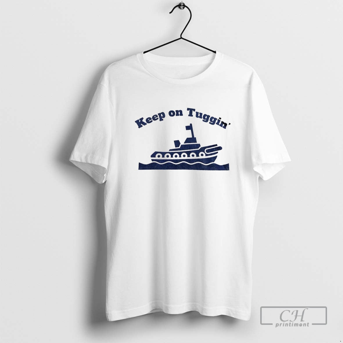 Tugboat Keep Tuggin Tee Vintage Look