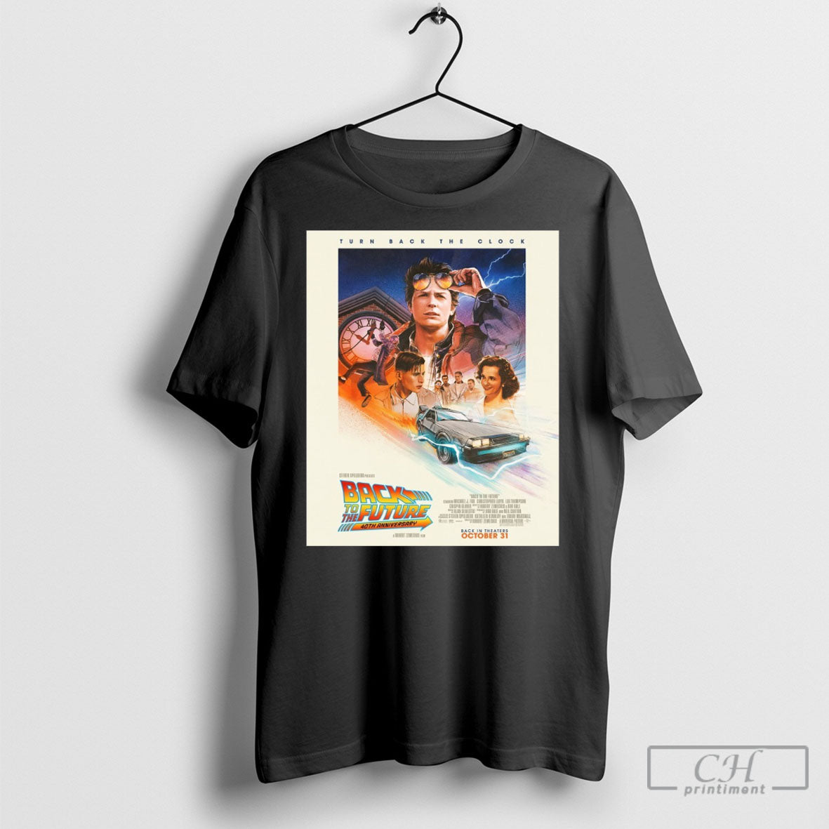 Turn Back Clock Back To Future 40Th Anniversary Back Theaters October