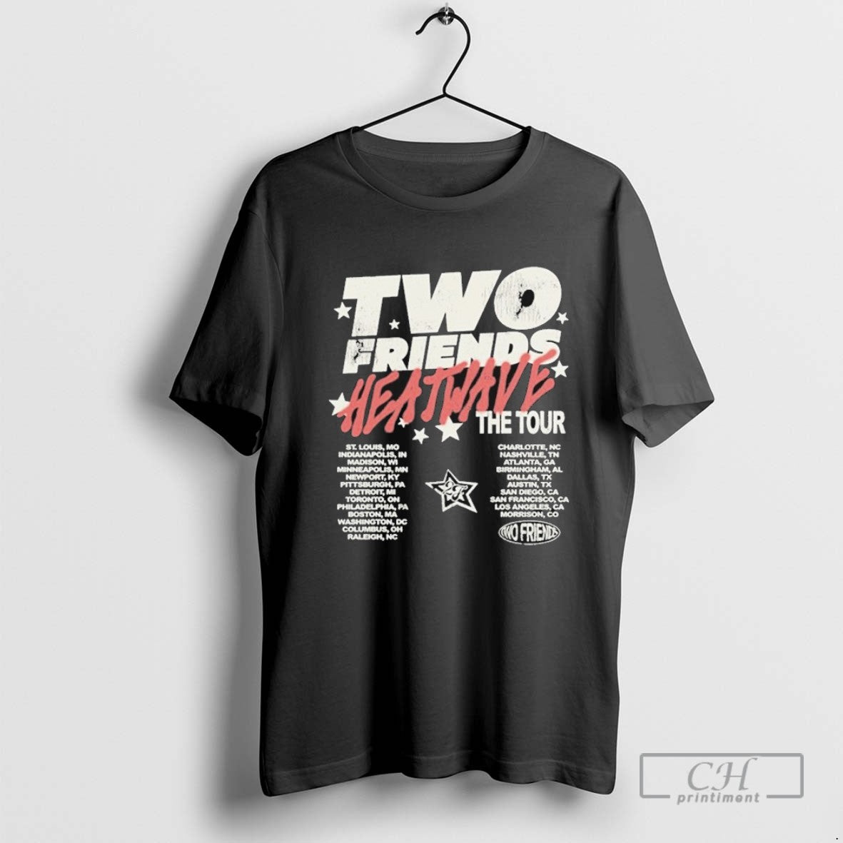 Two Friends Heatwave Tour 2025 Tank Top Modern Look