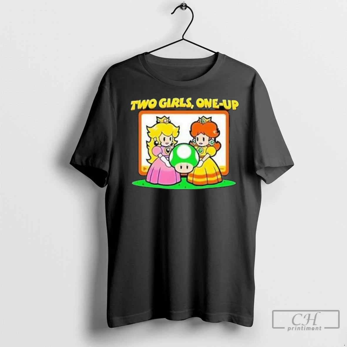 Two One Up Game Parody Long Sleve T Shirts Sweatshirt Vintage Outfit