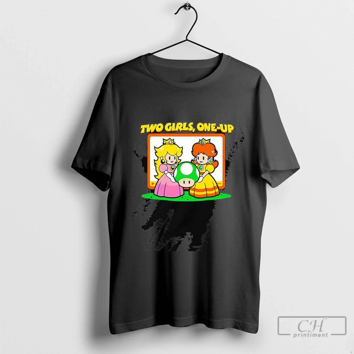 Two One Up Game Parody Sweatshirt Vintage Fashion