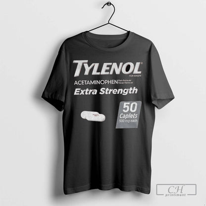 Tylenol Acetaminophen Pain Reliever Fever Reducer Extra Strength 50