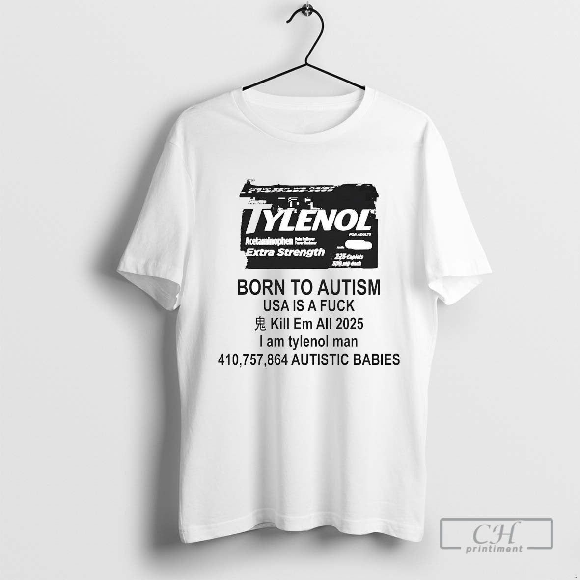 Tylenol Born To Autism Usa Is Fuck Sweatshirt Retro Art