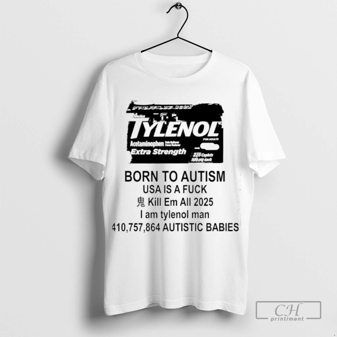 Tylenol Adults Acetaminophen Extra Strength Born To Autism Usa Is Fck