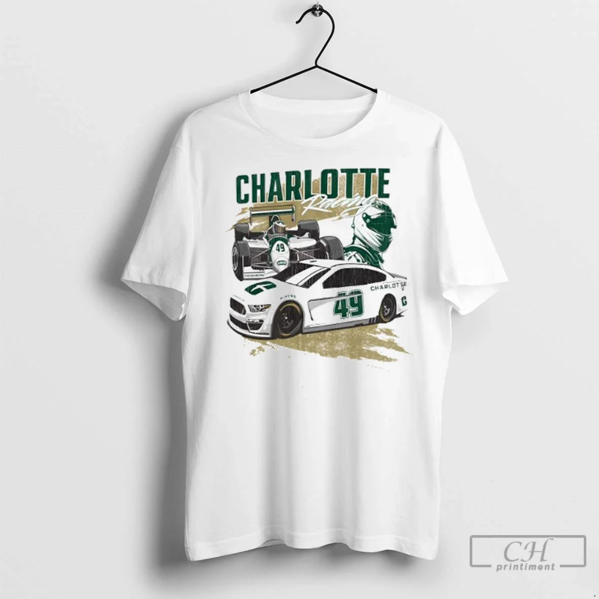 Unc Charlotte Racing Car Ladies Tank Top Authentic Outfit