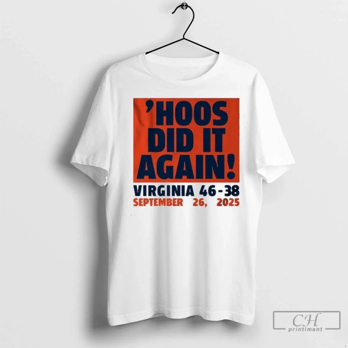 Uva Football Hoos Did It Again Ladies T Shirts Tee Authentic