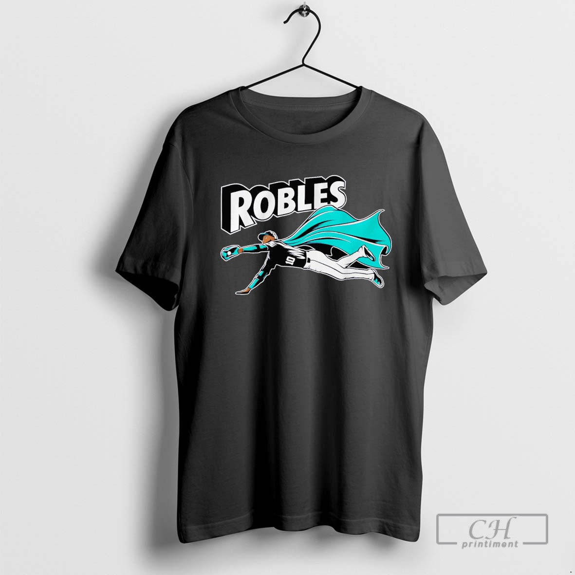 Victor Robles Super Catch Long Sleeve Vintage Art