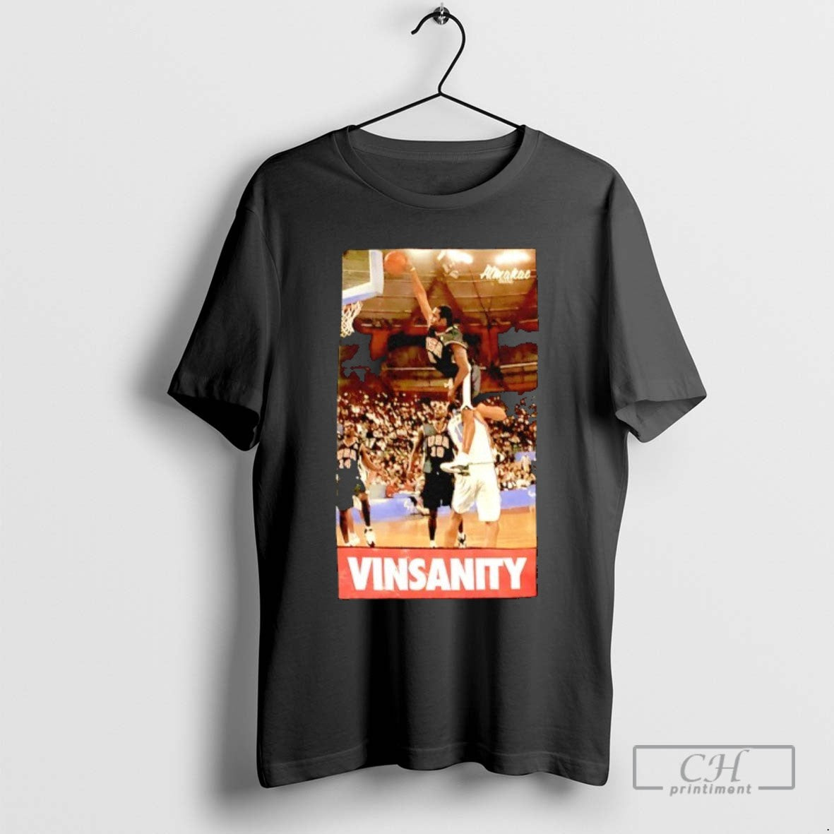 Vinsanity Usa Team Basketball Shirt Vintage Apparel