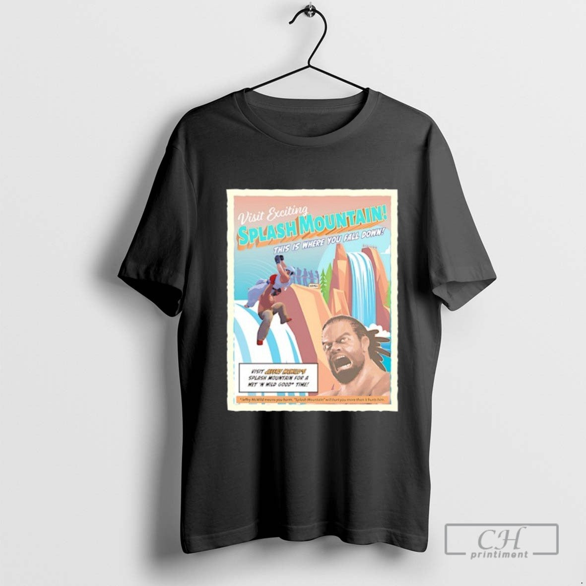 Visit Exciting Splash Mountain This Is Where You Fall Down Shirt