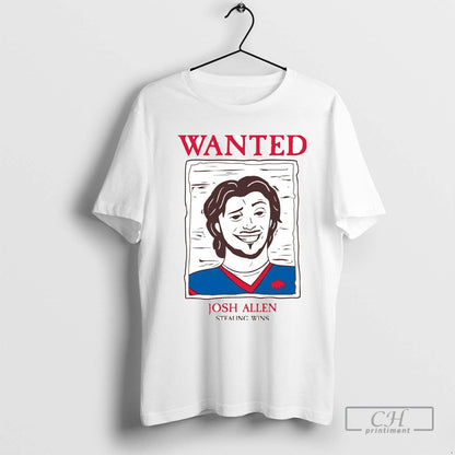 Wanted Josh Allen Stealing Wins Sweatshirt Authentic Merch
