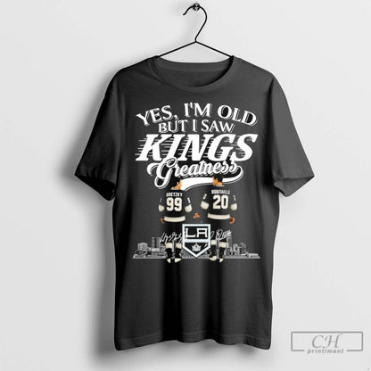 Wayne Gretzky And Luc Robitaille Yes Im Old But I Saw Los Angeles