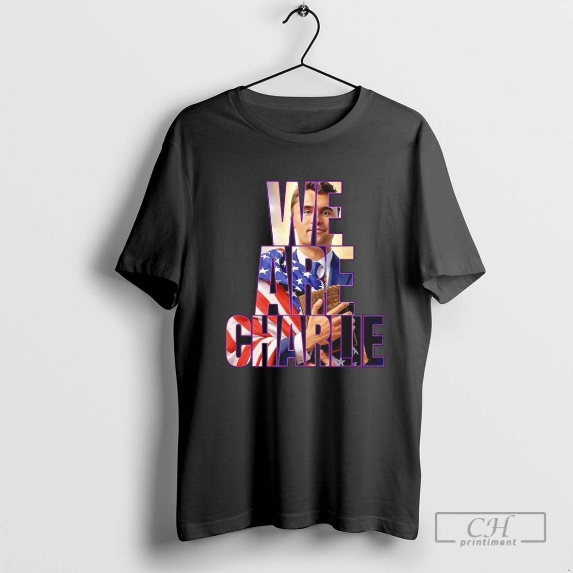 We Are Charlie Kirk American Flag Long Sleeve Exclusive Gift