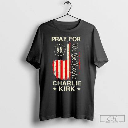 We People Pray Charlie Kirk Long Sleeve Stylish Design