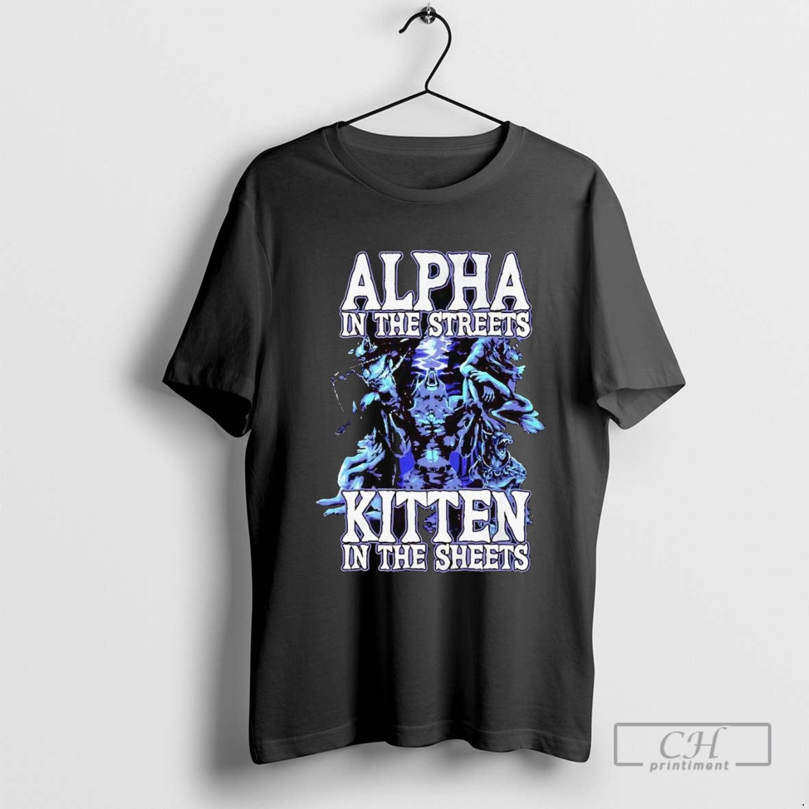 Werewolf Alpha Streets Kitten Sheet Long Sleeve Modern Collection