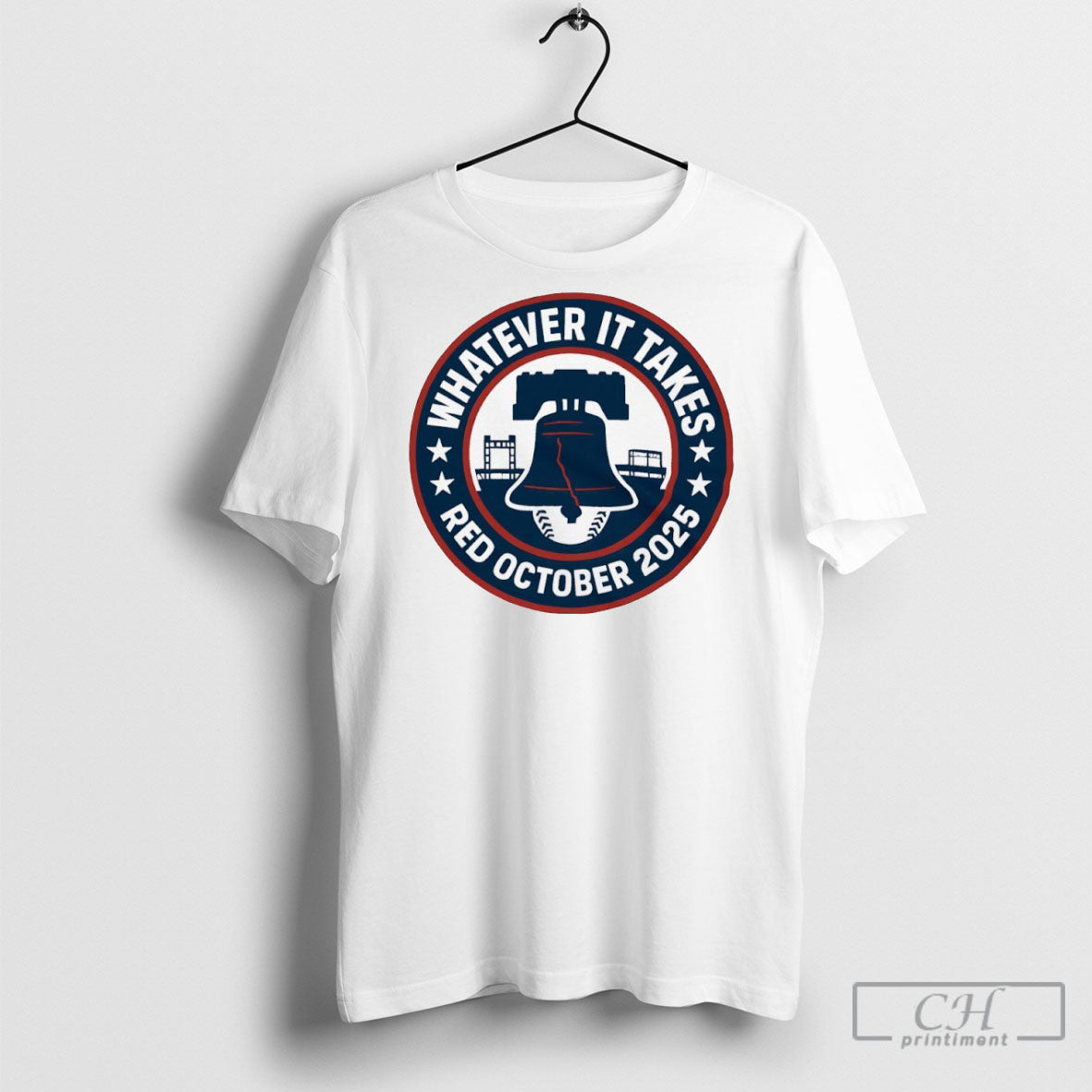 Whatever It Takes Red October 2025 Philadelphia Phillies Long Sleeve