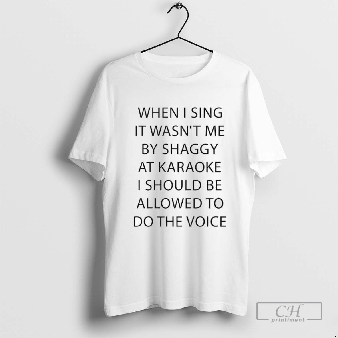 When I Sing It Wasnt Me Shaggy Karaoke I Should Be Allowed To Tank