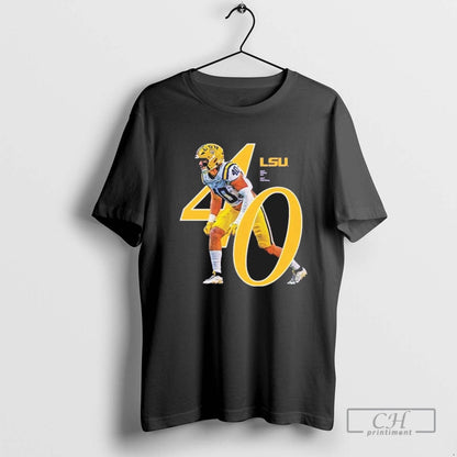 Whit Weeks Lsu Tigers 40 Series Nil Shirt Trendy Apparel