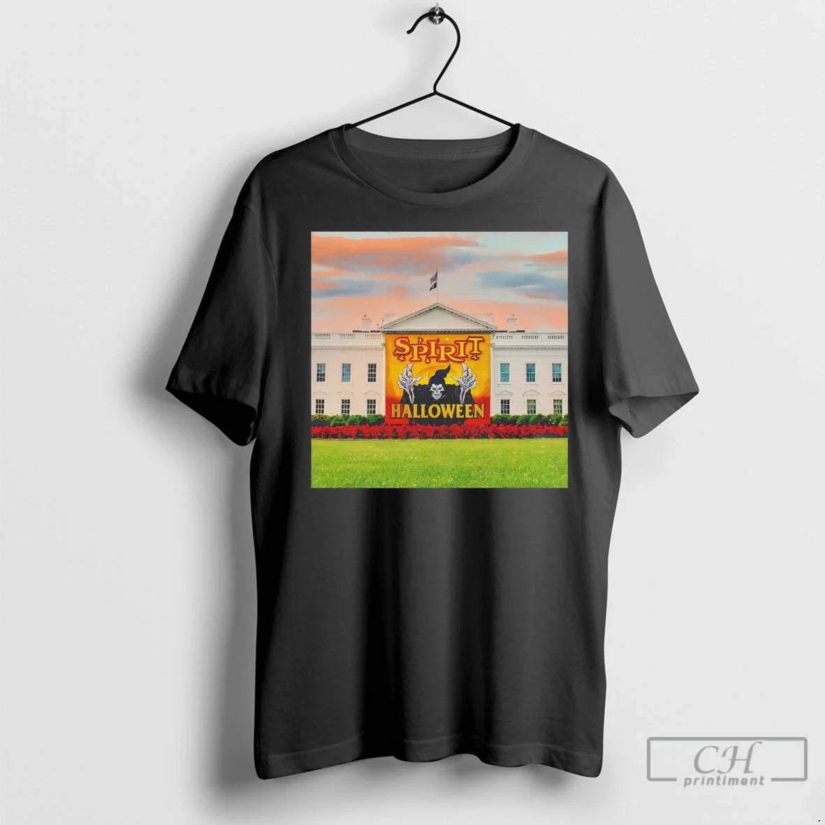 White House Spirit Halloween T Shirts Sweatshirt Premium Fashion